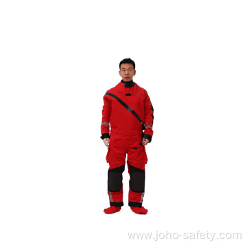 New firefighter dry water coveralls